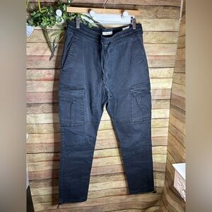 PACSUN Black Cargo Joggers Pants Men’s Size XL
